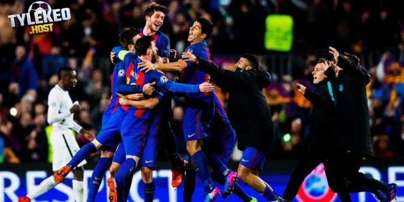Barcelona ngược dòng Champions League
