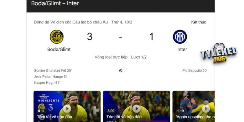 Lịch sử đối đầu trước đó