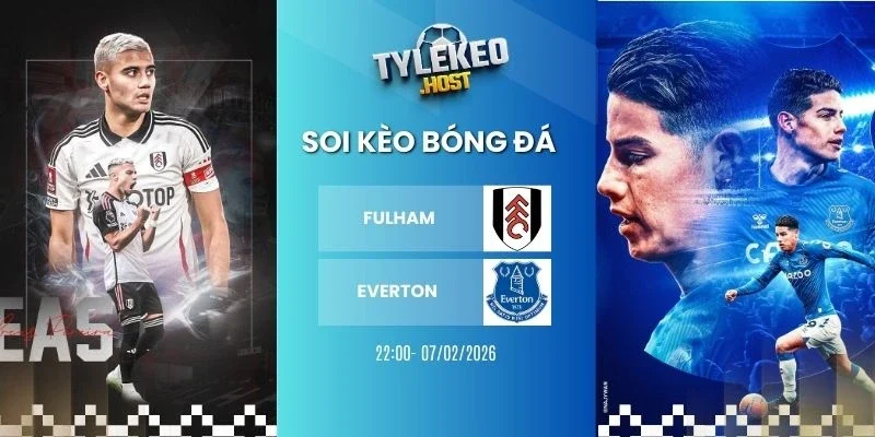 soi kèo nhà cái Fulham vs Everton - NHA, 07/02/2026